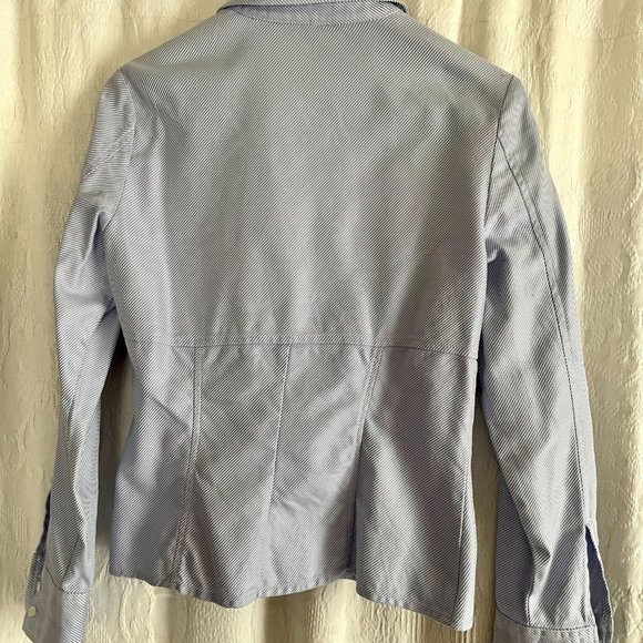 Pinstriped Button Down Long Sleeve Shirt - Picture 5 of 7